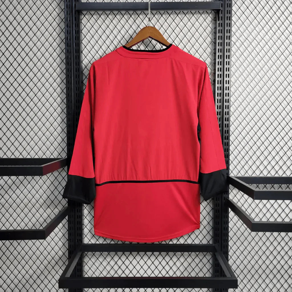 2002/2004 Retro Manchester United Home Long Sleeve