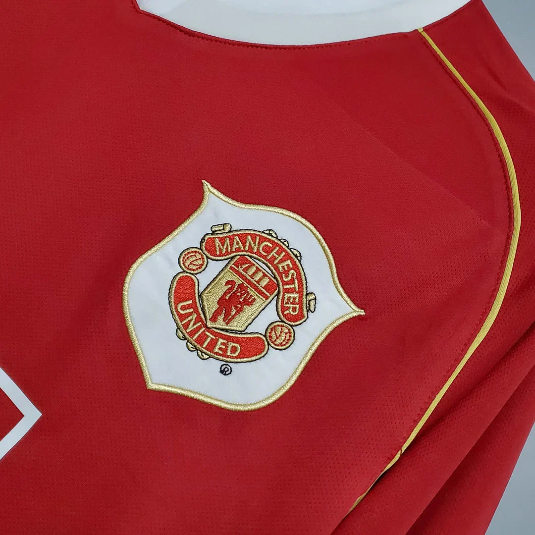 2006/2007 Retro Manchester United Home Long Sleeve