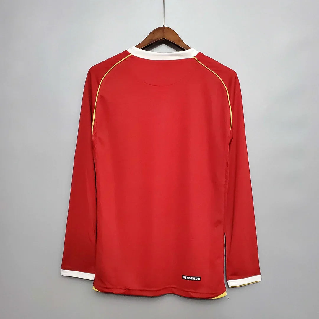2006/2007 Retro Manchester United Home Long Sleeve