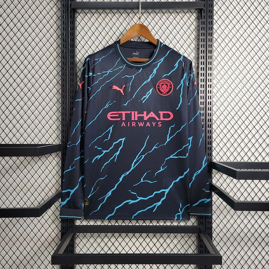23/24 Manchester City Third Away Long Sleeve